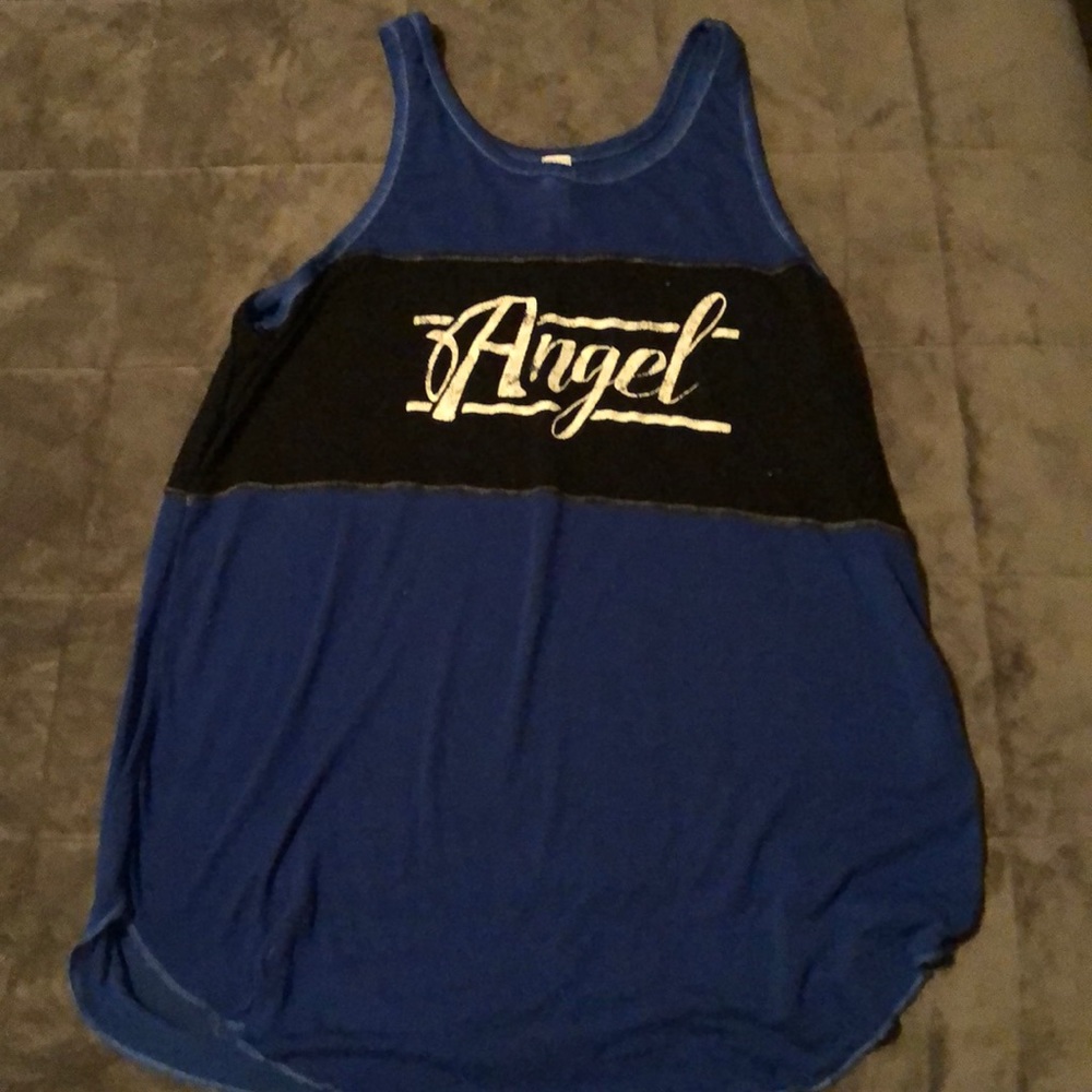 Sheer tank top